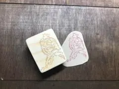 消しゴムはんこ 鳥獣戯画 蛙と兎