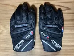 【美品】elf moto range バイクグローブ 黒　LLのサムネイル
