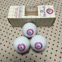 SPALDING DIAMOND HEAD HAWAII ゴルフボール 3個のサムネイル