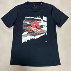 adidas メンズスポーツＴシャツサラサラ速乾性‼️トップスロゴプリント‼️のサムネイル