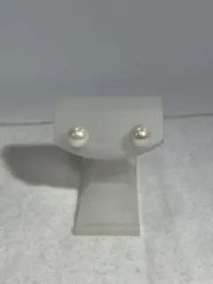 伊勢志摩英虞湾産あこや真珠　6.8 7.0mm パールピアス