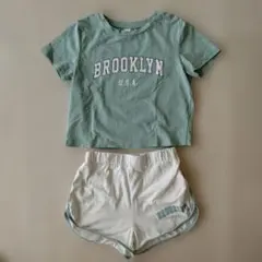 半袖Tシャツとショートパンツのセット　120〜130