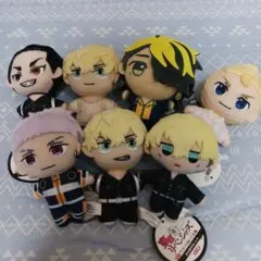 (バラ売り可能)東京リベンジャーズ ぬいぐるみ 場地 松野 武道 三ツ谷 一虎