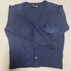 ネイビー カーディガン 130