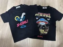 X-girl STAGES Tシャツ 2枚セット 90cmのサムネイル