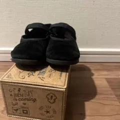 Cienta 黒 バレエシューズ