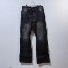 JCAESAR オイルド加工 ブーツカットデニム - メルカリ