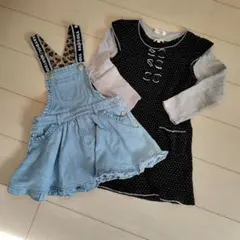 ワンピース　キッズ服　130cm　セット