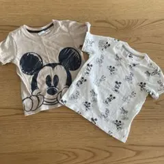 H&M ディズニー　Tシャツ　2枚セット　子供　80センチ