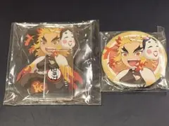 u*f様 鬼滅の刃 節分 アクリルスタンド　缶バッジ　煉獄杏寿郎　ufotabl