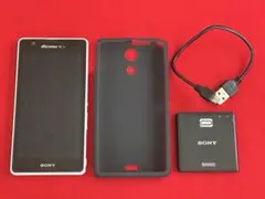 Sony Xperia docomo X1 本体 予備バッテリー付き