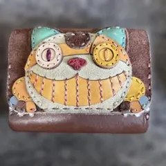 【ジブリパーク限定】猫バス　デザイン 三つ折り財布 GBL】となりのトトロ オジャガデザイン ショートウォレット ネコバス