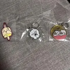ちいかわ　アクリルキーホルダー　ラバーキーホルダー　4点