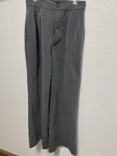 GRL センタープレスタックワイドパンツ ［ai38］