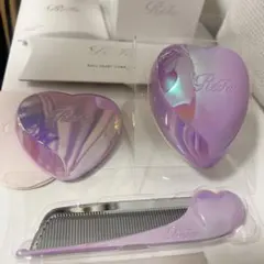 ReFa リファ ネオンパープル 限定 ミラー ブラシ ミニ ハートコームアイラ