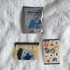 パペットスンスン スシロー コラボ ポーチ シール