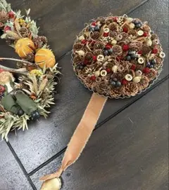 「森のpâtissier.ベリーとナッツのチョコレートタルト６号size♡」