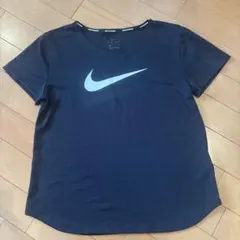 NIKE DRI-FIT ランニングTシャツ Mブラック