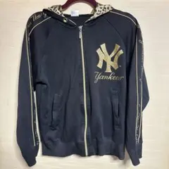 ヒョウ柄 パーカー