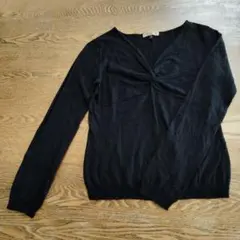 長袖ニット 　BODY DRESSING　Mサイズ　黒