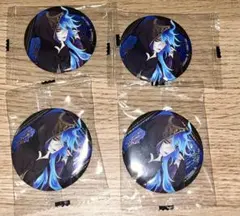 ツイステ カプ缶 カプセル缶バッジ イデア 式典服 4個セット