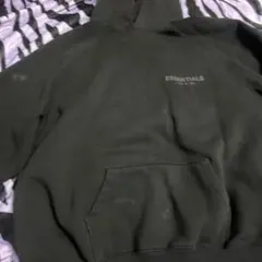 ESSENTIALS FEAR OF GOD ブラックパーカー