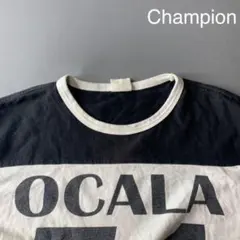 C1046【染み込みプリント】チャンピオン　復刻Tシャツ