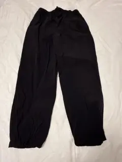 ファミマ　コンビニエンスウェア　ジョガーパンツ　黒 Ｌ