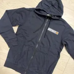 Nike フルジップ フード付きジャケット 黒