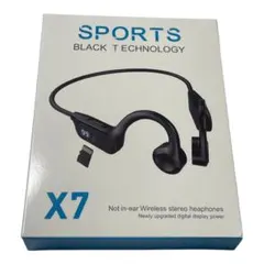 X7 骨伝導イヤホン 本体 ワイヤレス - メルカリ