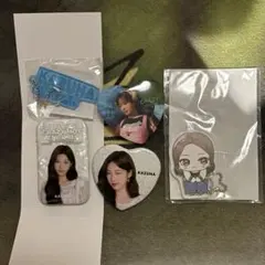 LE SSERAFIM 東京ドーム カズハ 缶バッジ まとめ売り