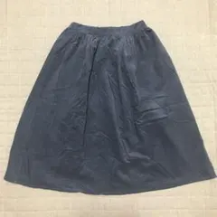 コーデュロイ膝下スカート／chambre de charmeのサムネイル