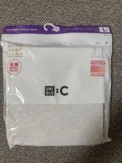 【新品】ユニクロ極暖ヒートテックカシミアブレンドタートルネックTナチュラルL