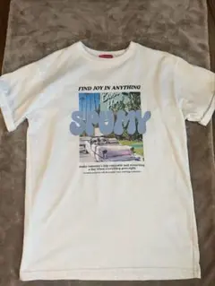 値下げしました！repipi armario 半袖Tシャツ ホワイト　Lサイズのサムネイル