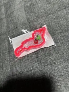 琵琶湖キーホルダー りんご ピンク