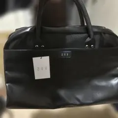 a.v.v ブラックボストンバッグ