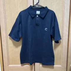 coen ネイビー ポロシャツ S