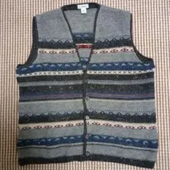 L.L.Bean 　ニットベスト　アイルランド製