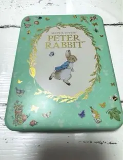 週末お値下げ中　美品　ピーターラビット　缶　ブック型