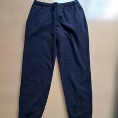 ネイビー フリース 裏起毛　部屋着パンツ