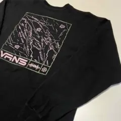 VANS 長袖プリントTシャツ XLサイズ　メンズ　レディース