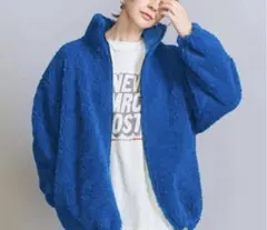 BEAUTY&YOUTH ナイロン＆ボア ブルゾン リバーシブル