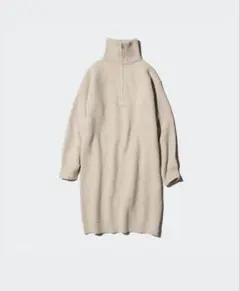 【新品未使用】UNIQLO ユニクロ　スフレヤーンワンピース