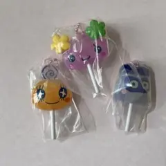 たまごっち　カラフルキャンディチャーム　3点