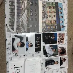 嵐の会報　嵐と目黒蓮と渡辺翔太の写真　ジャニーズ袋×2