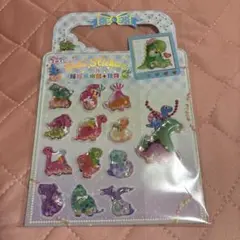 【新品】恐竜たちの立体ウォーターインシール
