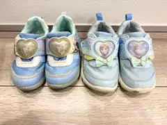 キッズ スニーカー セット アナと雪の女王　16cm 17cm エルサ