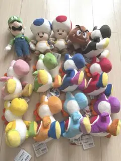 マリオ　ヨッシー　クリボー　ぬいぐるみ　まとめ売り　未使用　美品　即購入可能 マリオ ヨッシー クリボー ぬいぐるみ まとめ売り 未使用 美品 即購入