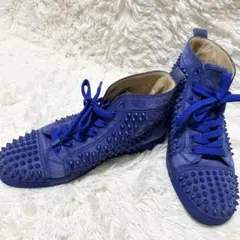 【良品】Christian Louboutin ルブタン ハイカットスニーカー