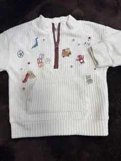 SLAP SLIP 刺繍入りトレーナー 80